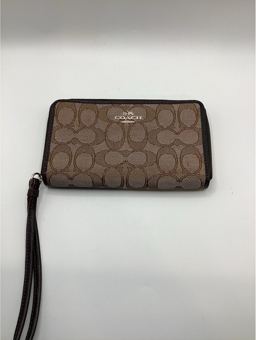 Coach Women's Brown and Black Wallet-purses